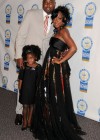 Tichina Arnold with her husband and her daughter // 2009 NAACP Theatre Awards