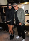Rihanna and Giuseppe Zanotti // World of Giuseppe Zannotti Event during Fashion’s Night Out in NYC