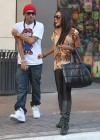 Angela Simmons and her boyfriend Oscar “Skillz” Salinas (Of Play N Skillz) out shopping in Los Angeles (October 15th 2009)