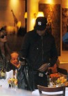 Beyonce & Jay-Z have lunch at Nello’s restaurant in New York City (October 26th 2009)