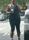 Queen Latifah leaving Urth Cafe in West Hollywood (October 23rd 2009)