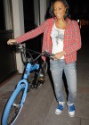 Melanie Brown outside the May Fair Hotel in London (October 8th 2009)