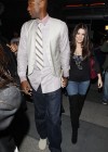 Lamar Odom and Khloe Kardashian arrive at Katsuya Restaurant in Los Angeles following the Lakers/Clippers Game in Los Angeles (October 27th 2009)