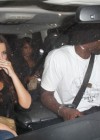 Khloe Kardashian and Lamar Odom leaving Mr. Chow restaurant in Los Angeles (October 1st 2009)