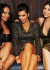 Lala Vazquez, Kim Kardashian and Brittny Gastineau // Kim Kardashian’s 28th Birthday Party at TAO in Las Vegas