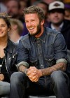 David Beckham // Los Angeles Lakers vs. Los Angeles Clippers Basketball Game (October 27th 2009)
