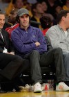 Sacha Baron Cohen // Los Angeles Lakers vs. Los Angeles Clippers Basketball Game (October 27th 2009)
