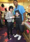 Ron Artest visits Millions of Milkshakes in West Hollywood to create his custom milkshake, “The Defensive Booster”