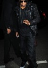Jay-Z leaving Mahiki nightclub in London – November 17th 2009