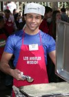 Corbin Bleu // Los Angeles Mission & Anne Douglas Center’s Thanksgiving Meal for the Homeless