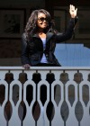 Janet Jackson watches her flash perform at The Grove in Los Angeles – November 14th 2009