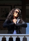 Janet Jackson watches her flash perform at The Grove in Los Angeles – November 14th 2009