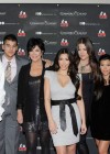 The Kardashian Family (L to R: Bruce Jenner, Robert Kardashian, Kris Jenner, Kim Kardashian, Khloe Kardashian, Kourtney Kardashian and Kourtney’s boyfriend Scott Disick) // Kardashian Charity Knock Out
