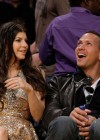 Fergie and A-Rod // Los Angeles Lakers vs. Oklahoma City Thunder at the Staples Center – November 22nd 2009
