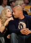 Donald and CaCee // Lakers vs. Knicks basketball game in Los Angeles – November 24th 2009