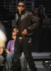 Jay-Z at the Los Angeles Lakers vs. New Orleans Hornets Basketball Game in LA (November 8th