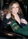 Nick Cannon & Mariah Carey outside their hotel in London – November 15th 2009