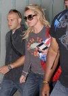 Britney Spears arrives at LAX airport in Los Angeles – November 30th 2009