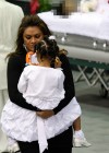 Chris Henry’s fiancee Loleini Tonga and their daughter Seini // Cincinnati Bengals player Chris Henry’s (#15) funeral