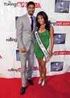 Fonzworth Bentley and Miss Maryland Nicole Almodovar // Gillette Fusion Men of Style Awards