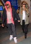 Kanye West & Amber Rose leaving a movie theater in Hollywood after watching “Sherlock Holmes”