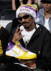 Snoop Dogg // Los Angeles Lakers vs. Cleveland Cavaliers basketball game in LA – December 25th 2009