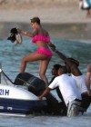 Rihanna out on the beach in Barbados – December 26th 2009