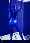 Rihanna performs at her free concert hosted by MySpace & JetBlue