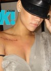 Rihanna’s new “Never a failure, always a lesson.” tatoo
