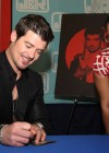 Robin Thicke promoting his new “Sex Therapy” album at J&R Music and Computer World in New York City
