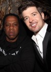 Jay-Z and Robin Thicke // Robin Thicke’s “Sex Therapy” Album Release Party