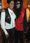 Regina King with a Michael Jackson impersonator // “Southland” Screening in Philly