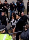 Amy Winehouse arrives Milton Keynes Magistrates Court in London appear before a judge for assault charges