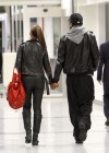 Beyonce & Jay-Z at the airport in France – January 23rd 2010