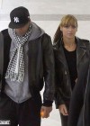 Beyonce & Jay-Z at the airport in France – January 23rd 2010