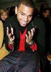 Chris Brown // Jean Paul Gaultier Fashion Show for Paris Fashion Week 2010