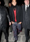 Chris Brown // Jean Paul Gaultier Fashion Show for Paris Fashion Week 2010