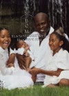 Djimon Hounsou, his stepdaughters Ming and Aokie Lee and his new son Kenzo // February 2010 Ebony Magazine