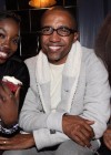 Estelle, Kevin Liles and singer Wynter Gordon // Estelle’s 30th Birthday Party at Abe & Arthur’s in New York City