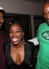 Darrelle Revis (of the NY Jets), Estelle and Tyson Beckford // Estelle’s 30th Birthday Party at Abe & Arthur’s in New York City