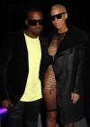 Kanye West & Amber Rose // John Galliano Fashion Show for Paris Fashion Week 2010