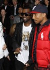 Kanye West & Amber Rose // Lanvin Autumn/Winter 2010 Fashion Show for Paris Fashion Week 2010