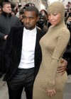 Kanye West & Amber Rose at the Chanel Haute Couture Spring/Summer 2010 Fashion Show for Paris Fashion Week