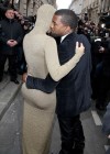 Kanye West & Amber Rose at the Chanel Haute Couture Spring/Summer 2010 Fashion Show for Paris Fashion Week