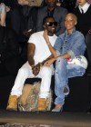 Kanye West & Amber Rose // Dior Homme Fashion Show during Paris Menswear Fashion Week 2010