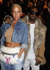 Kanye West & Amber Rose // Dior Homme Fashion Show during Paris Menswear Fashion Week 2010