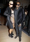 Kanye West & Amber Rose // Kriss Van Assche Autumn/Winter 2010 Fashion Show during Paris Menswear Fashion Week