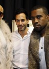 Amber Rose, Marc Jacobs and Kanye West // Louis Vuitton Autumn/Winter 2010 Fashion Show at Le 104 for Paris Menswear Fashion Week