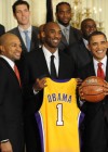 Derek Fisher, Kobe Bryant, President Barack Obama and the rest of the Lakers // LA Lakers Meet President Obama at The White House