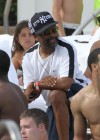 Spike Lee and his family on vacation in Miami Beach, Florida – December 31st 2009